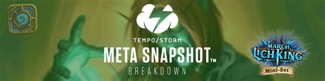 tempo storm meta snapshot|tempo storm hearthstone meta snapshot.